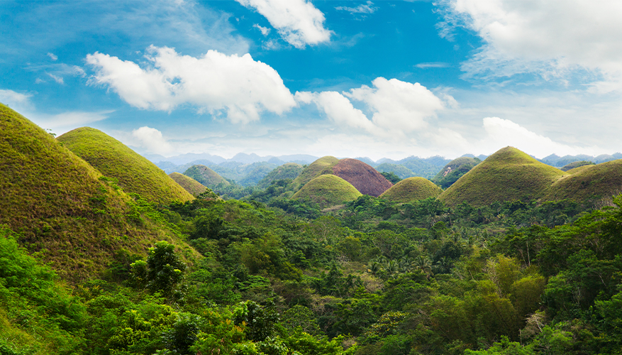 Chocolate Mountains, Bohol